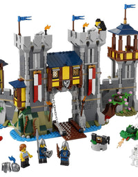 LEGO Creator 3in1 Medieval Castle 31120 Building Kit; Castle with Moat and Drawbridge, Plus 3 Minifigures; New 2021 (1,426 Pieces)
