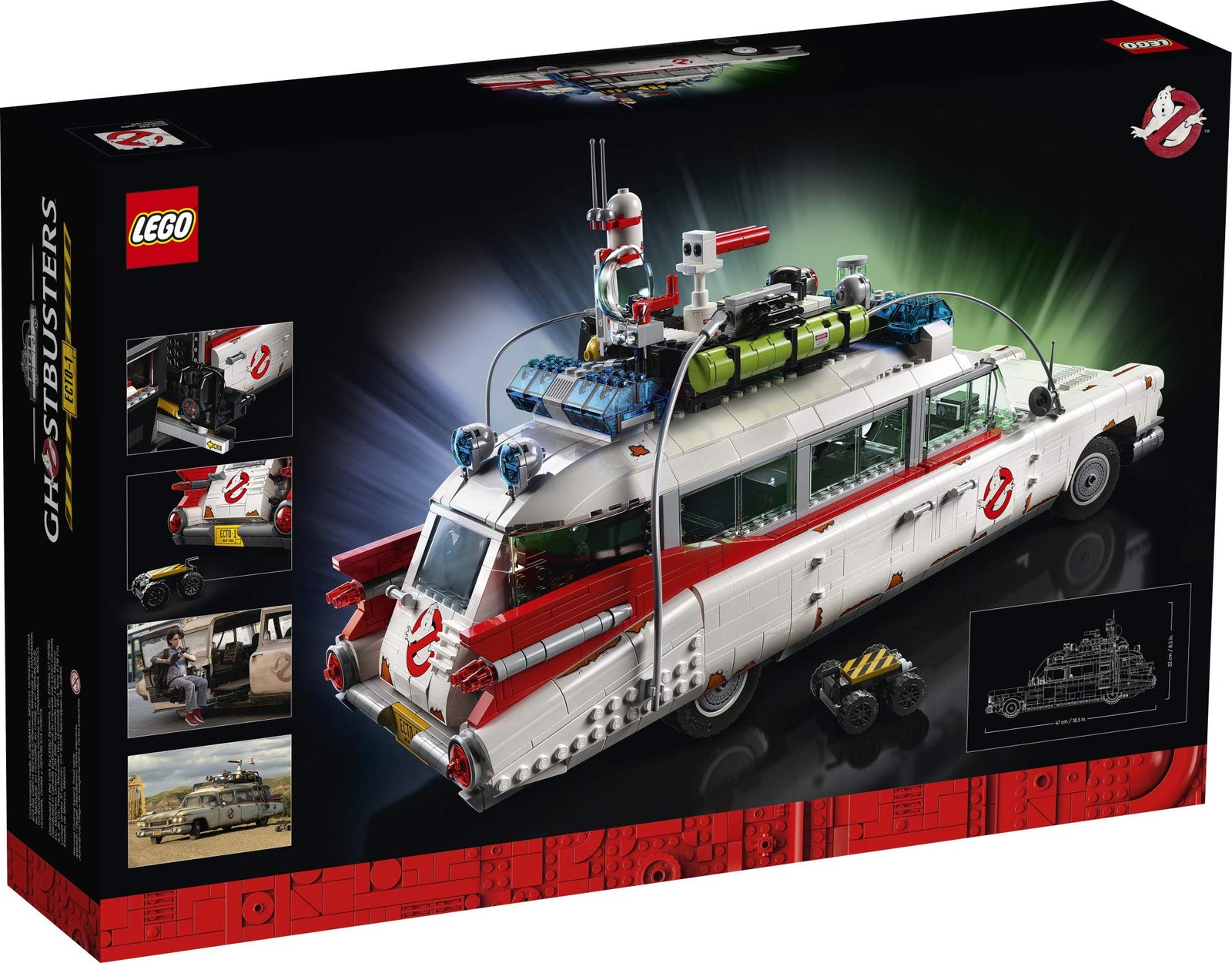 LEGO Ghostbusters ECTO-1 (10274) Building Kit; Displayable Model Car Kit for Adults; Great DIY Project, New 2021 (2,352 Pieces)