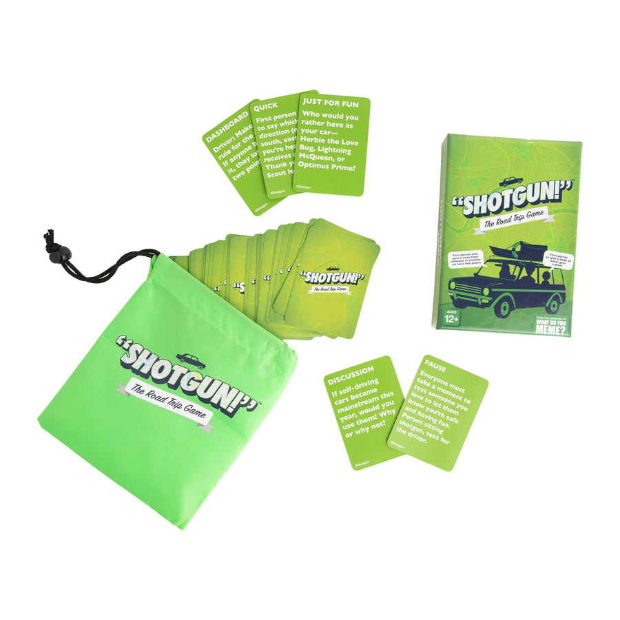 Shotgun! - The Hilarious Family Card Game for Road Trips - by What Do You Meme? Family