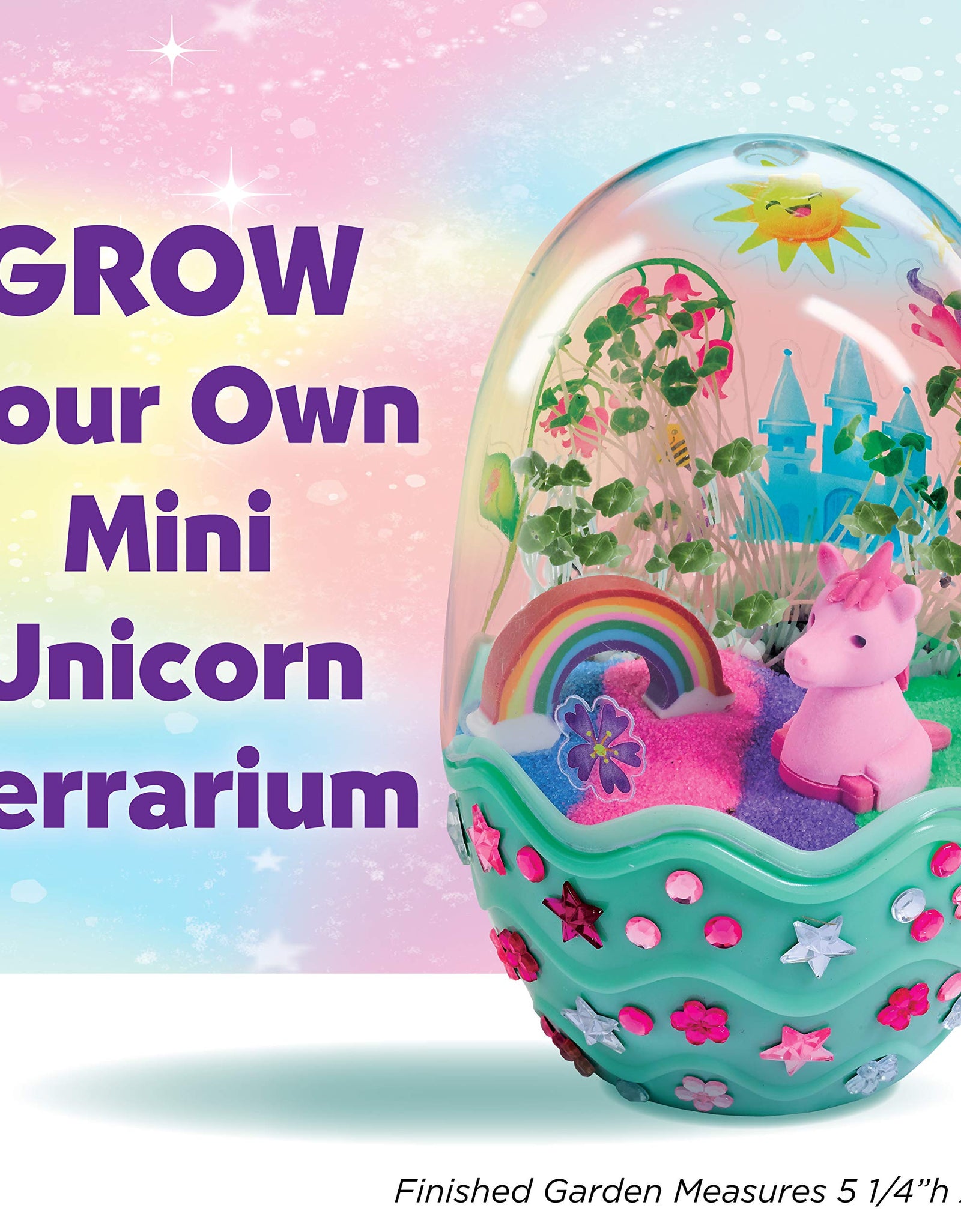 Creativity for Kids Mini Garden - Mermaid Terrarium – Mermaid Gifts for Girls and Boys