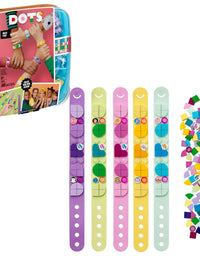 LEGO DOTS Bracelet Mega Pack 41913 DIY Creative Craft Bracelet Making Kit for Kids Who Love Arts and Crafts, Custom Friendship Bracelets Make a Great Birthday Gift (300 Pieces)
