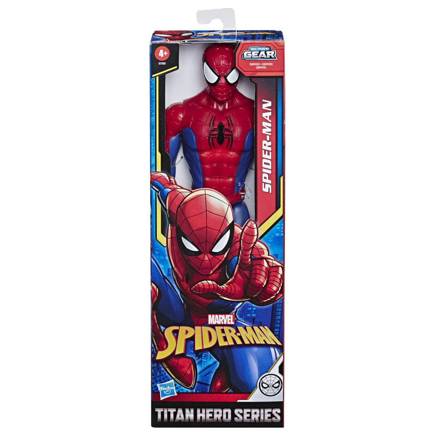 Spider-Man Marvel Titan Hero Series 12"-Scale Super Hero Action Figure Toy with Titan Hero Fx Port