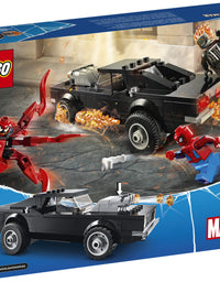 LEGO Marvel Spider-Man: Spider-Man and Ghost Rider vs. Carnage 76173 Collectible Building Toy for Kids, New 2021 (212 Pieces)
