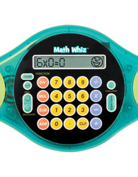 Educational Insights Math Whiz - Electronic Math Game for Kids Ages 6+, Addition, Subtraction, Multiplication & Division, Classroom Supply
