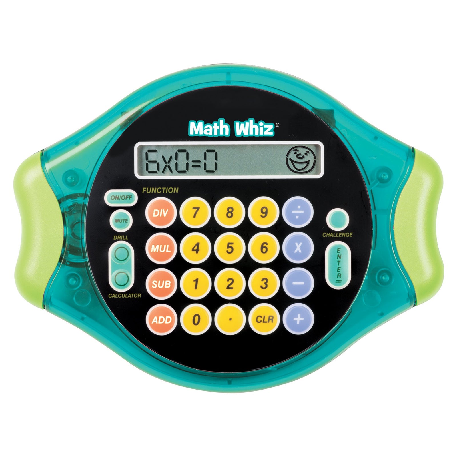 Educational Insights Math Whiz - Electronic Math Game for Kids Ages 6+, Addition, Subtraction, Multiplication & Division, Classroom Supply