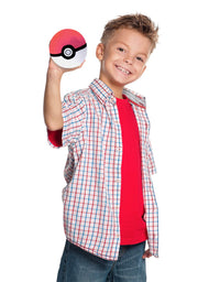 Pokémon 4" Pokéball Plush - Soft Stuffed Poké Ball with Weighted Bottom
