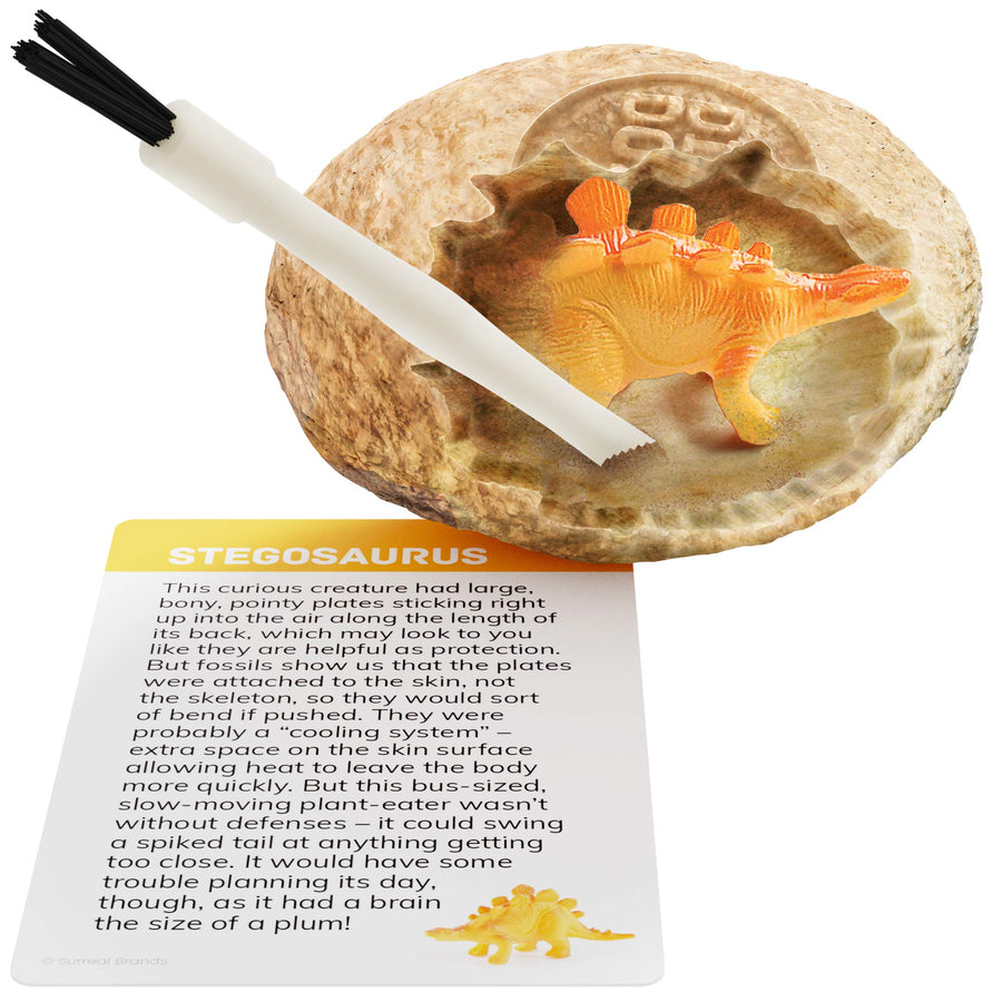 Dig a Dozen Dino Egg Dig Kit - Easter Egg Dinosaur Toys for Kids - Dig up 12 Eggs & Discover Surprise Dinosaurs. Science STEM Activities - Educational Gifts for Boys & Girls Age 3-5 5-7 8-12 Year Old