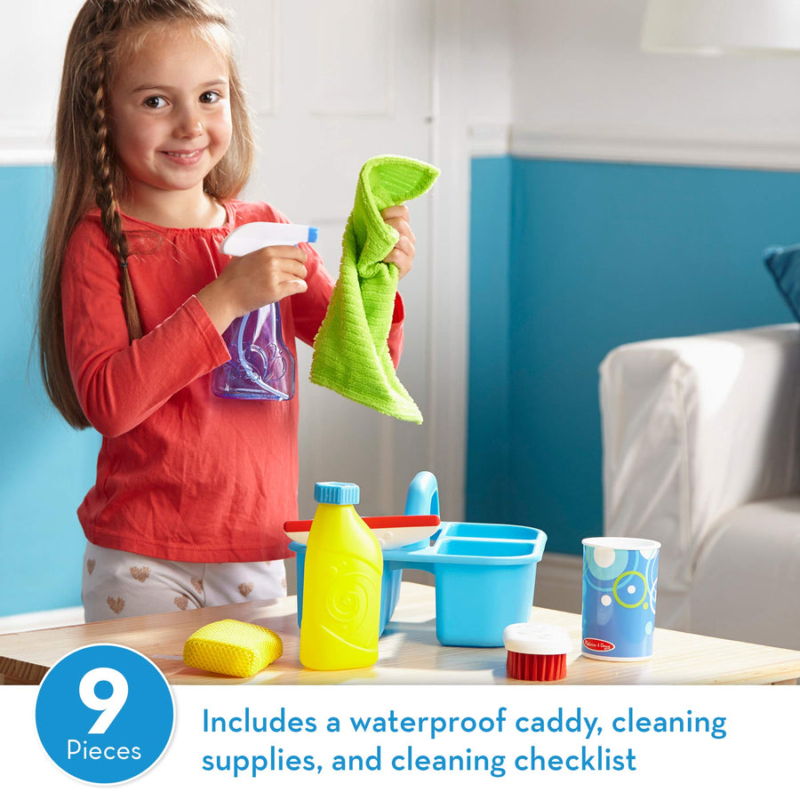 Melissa & Doug Spray, Squirt & Squeegee Play Set - Pretend Play Cleaning Set