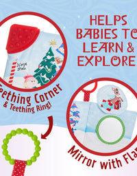 KIDS PREFERRED Rudolph The Red-Nosed Reindeer On The Go Soft Teether Book
