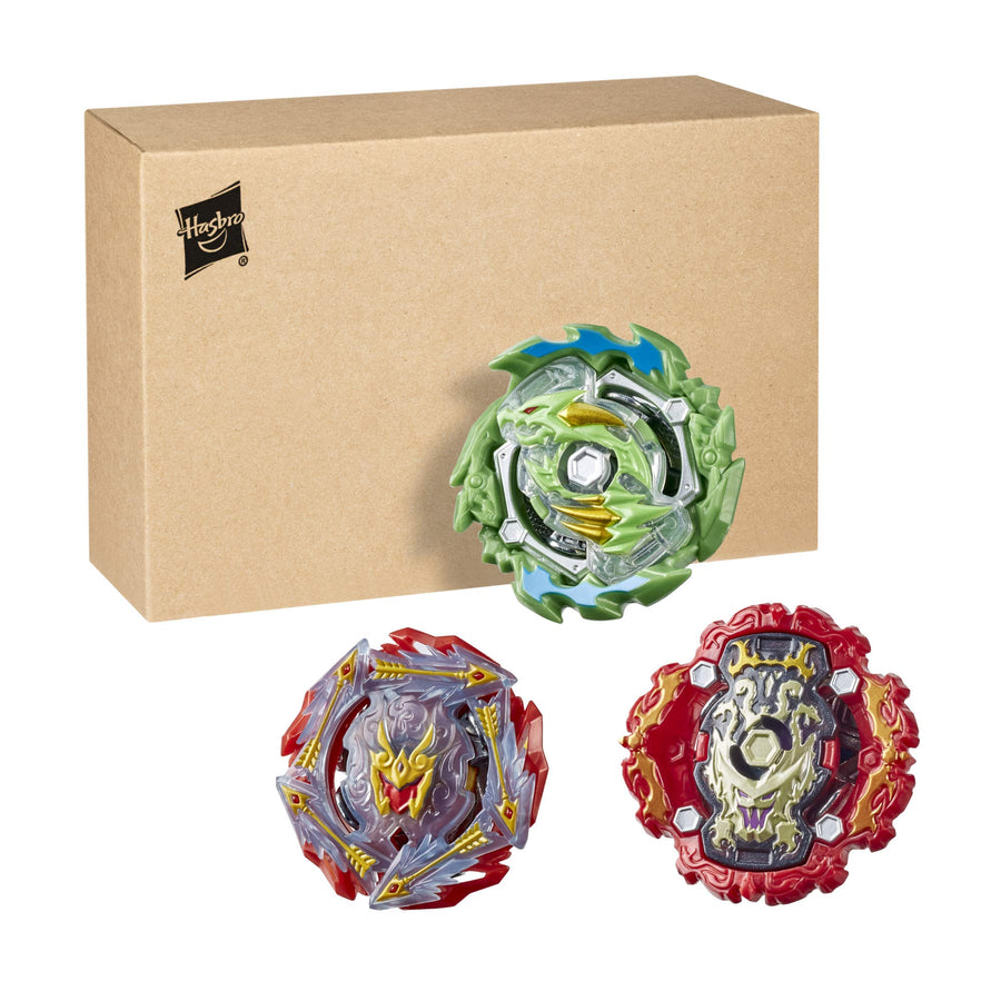 Beyblade Burst Rise Hypersphere Battle Heroes 3-Pack -- Ace Dragon D5, Rudr R5, Viper Hydrax H5 Battling Game Tops, Toys Ages 8 and Up (Amazon Exclusive)