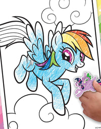 Crayola My Little Pony Coloring Book with Stickers, Gift for Girls and Boys, 96 Pages, Ages 3, 4, 5, 6
