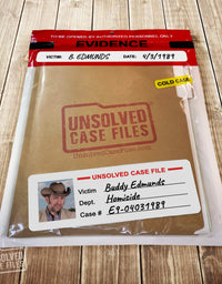 UNSOLVED CASE FILES | Edmunds, Buddy - Cold Case Murder Mystery Game | Can You Solve The Crime?

