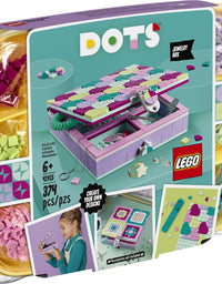 LEGO DOTS Jewelry Box 41915 Craft Decorations Art Kit, for Kids Who are Into Cool Arts and Crafts, A Great Entrance into Unique Arts and Crafts Toys for Kids (374 Pieces)
