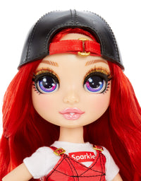 Rainbow High Ruby Anderson - Red Clothes Fashion Doll with 2 Complete Mix & Match Outfits and Accessories, Toys for Kids 6 to 12 Years Old
