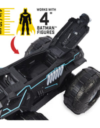 DC Comics Batman, All-Terrain Batmobile Remote Control Vehicle, Water-Resistant Batman Toys for Boys Aged 4 and Up
