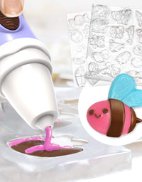 Real Cooking Chocolate Pen — Draw in Chocolate and DIY Your Own Baking Creations!
