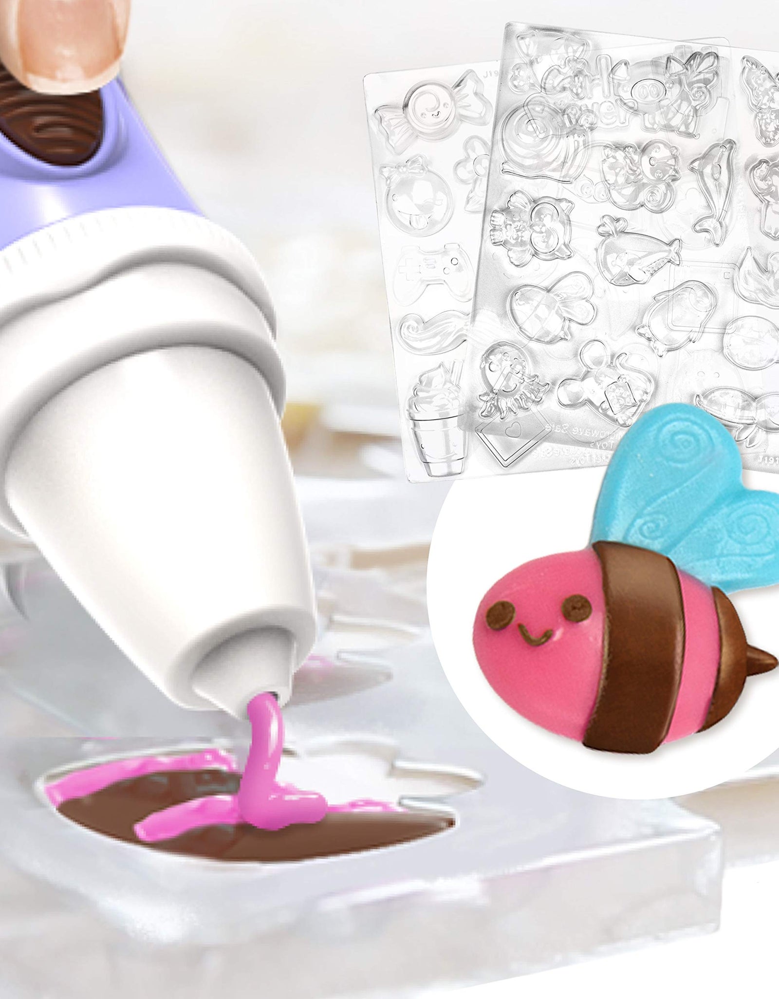 Real Cooking Chocolate Pen — Draw in Chocolate and DIY Your Own Baking Creations!