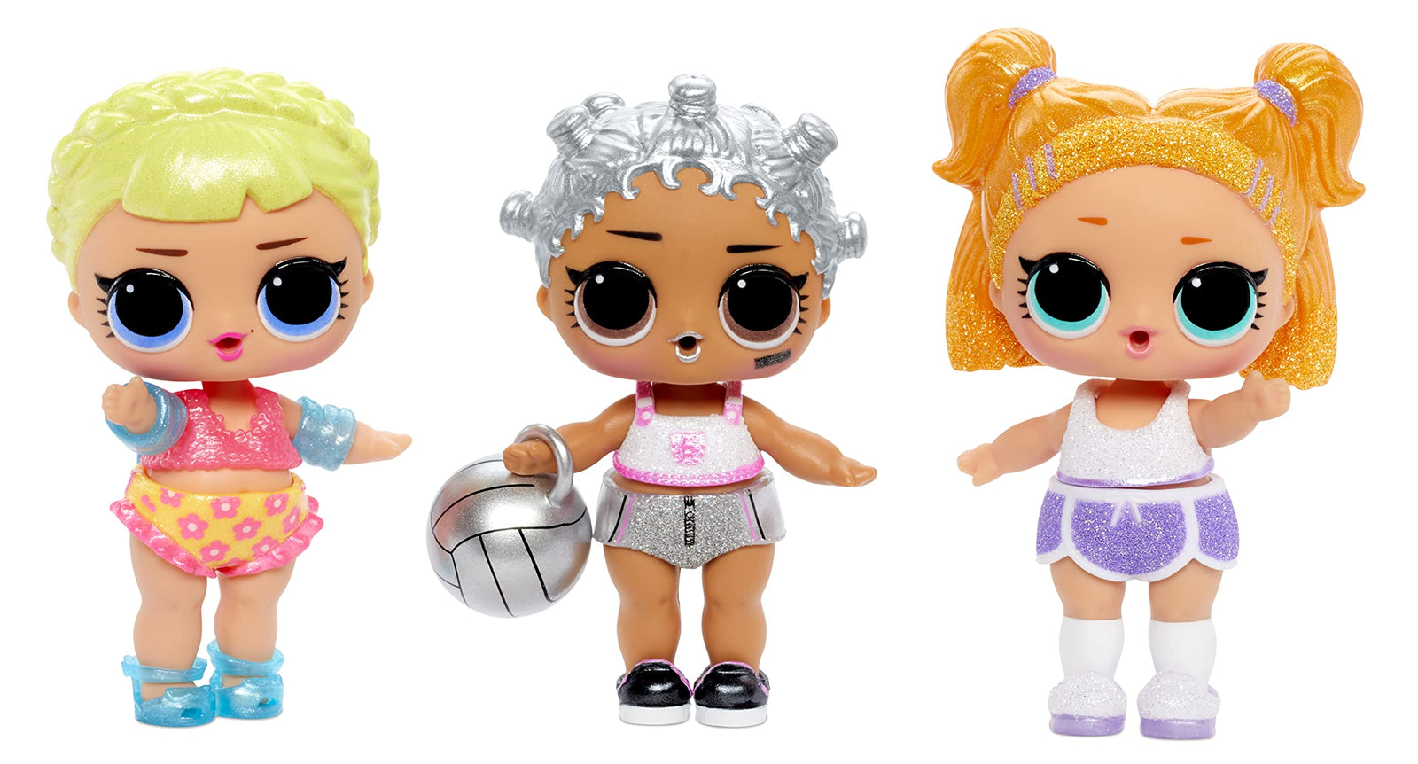 LOL Surprise All-Star Sports Series 4 Summer Games Sparkly Collectible Doll with 8 Surprises, Accessories, Gift for Kids, Toys for Girls and Boys Ages 4 5 6 7+ Years Old, (Styles May Vary)