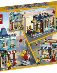 LEGO Creator 3in1 Townhouse Toy Store 31105, Cool Buildable Toy for Kids Building Kit (554 Pieces)
