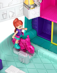 Polly Pocket Pocket World Mini Mall Escape Compact with Surprise Reveals, Micro Dolls & Accessories [Amazon Exclusive]
