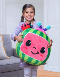 CoComelon Pillow Plush, 18” - Soft, Cuddly, Snuggly, Extra Large Pillow - Toys for Kids, Toddlers, and Preschoolers
