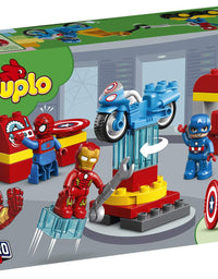 LEGO DUPLO Super Heroes Lab 10921 Marvel Avengers Superheroes Construction Toy and Educational Playset for Toddlers (29 Pieces)

