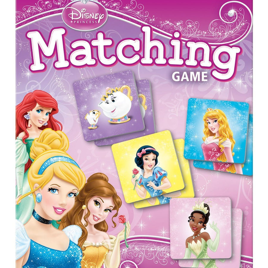 Wonder Forge Disney Princess Matching Game For Girls & Boys Age 3 To 5 - A Fun & Fast Princess Memory Game,Original Version