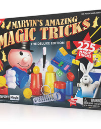 Marvin's Magic - 225 Amazing Magic Tricks for Children - Magic Kit - Kids Magic Set - Magic Kit for Kids Including Mystical Magic Cards, Magic Theatre, Magic Wand + More
