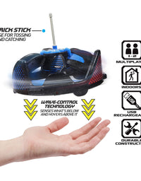 Air Hogs Gravitor with Trick Stick, USB Rechargeable Flying Toys, Drones for Kids 4 and up
