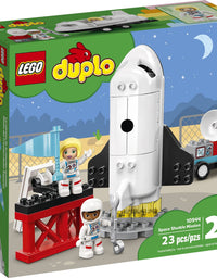 LEGO DUPLO Town Space Shuttle Mission 10944 Building Toy; Space Shuttle Creative Learning Playset, New 2021 (23 Pieces)
