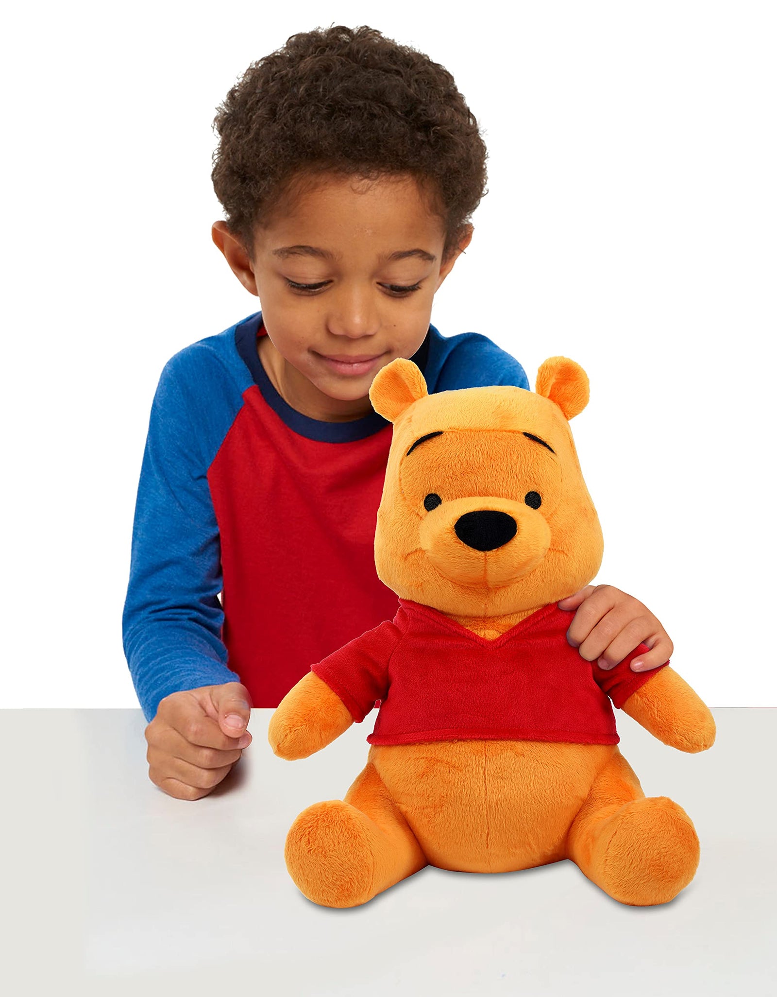 Disney Classics Friends Large 12.2-inch Plush Winnie the Pooh, by Just Play