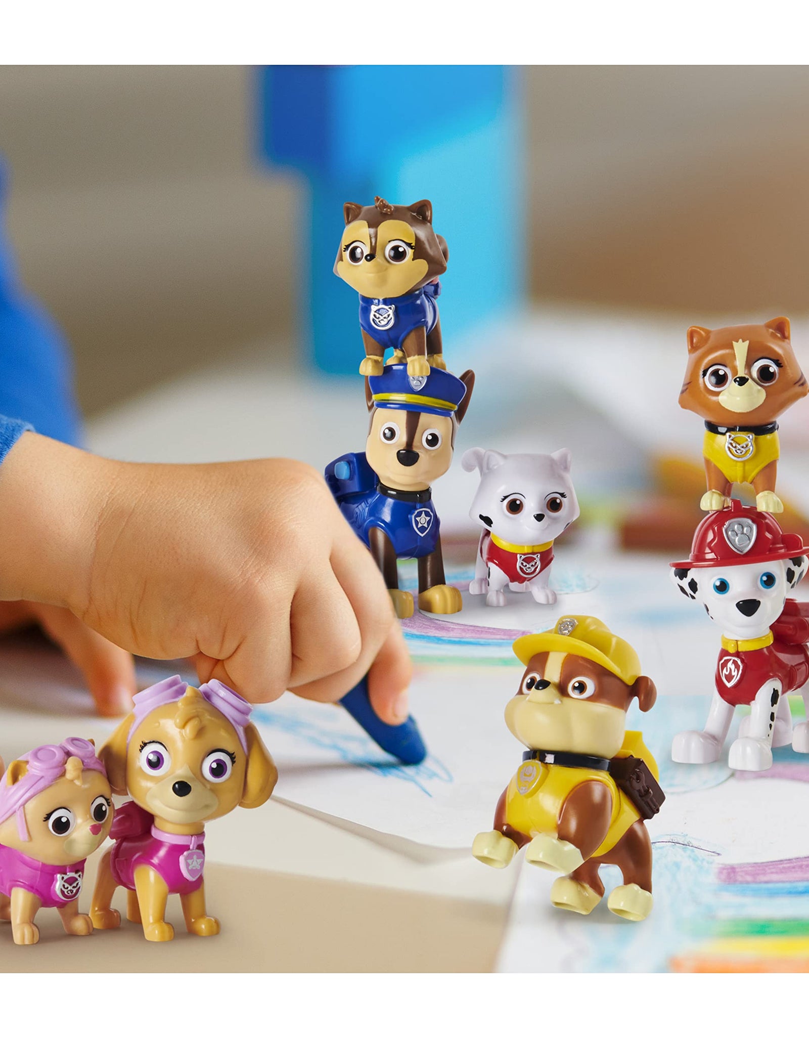 Paw Patrol, Kitty Catastrophe Gift Set with 8 Collectible Toy Figures, for Kids Aged 3 and up