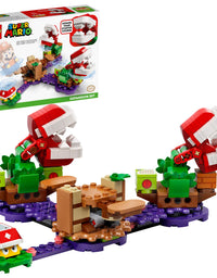 LEGO Super Mario Piranha Plant Puzzling Challenge Expansion Set 71382 Building Kit; Unique Toy for Creative Kids, New 2021 (267 Pieces)
