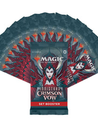 Magic: The Gathering Innistrad: Crimson Vow Set Booster Box | 30 Packs + Dracula Box Topper (361 Magic Cards)
