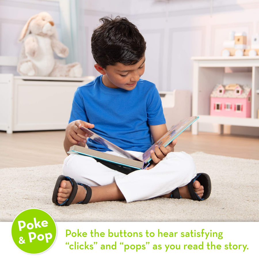 Melissa & Doug Children's Book - Poke-a-Dot: An Alphabet Eye Spy (Board Book with Buttons to Pop)