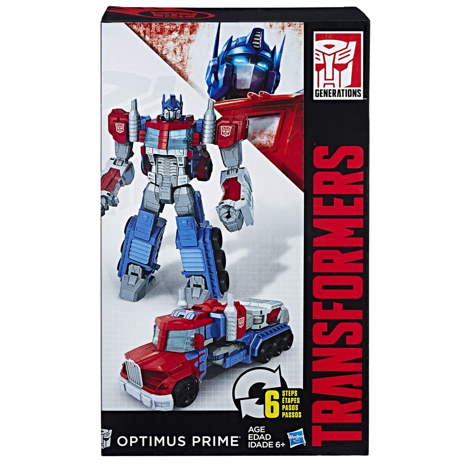 Transformers Toys Heroic Optimus Prime Action Figure - Timeless Large-Scale Figure, Changes into Toy Truck - Toys for Kids 6 and Up, 11-inch(Amazon Exclusive)