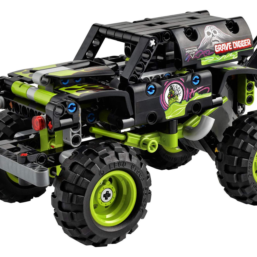 LEGO Technic Monster Jam Grave Digger 42118 Model Building Kit for Boys and Girls Who Love Monster Truck Toys, New 2021 (212 Pieces)