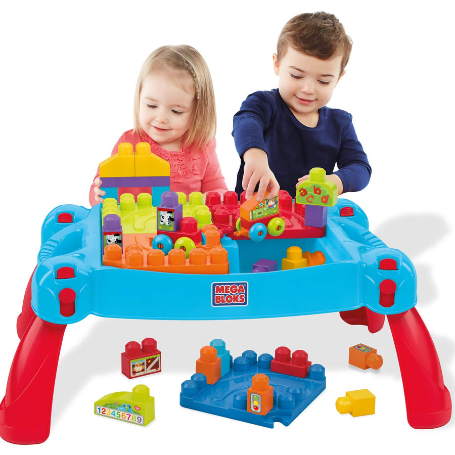 Mega Bloks First Builders Build 'n Learn Table [Amazon Exclusive]