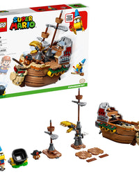 LEGO Super Mario Bowser’s Airship Expansion Set 71391 Building Kit; Collectible Build-Display-and-Play Toy for Kids, New 2021 (1,152 Pieces)
