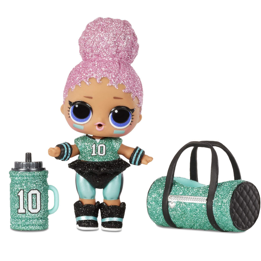 LOL Surprise All-Star B.B.s Sports Series 3 Soccer Team Sparkly Dolls with 8 Surprises, Accessories, Surprise Doll