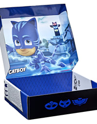 PJ-Masks Catboy Power Pack Preschool Toy Set with 2 PJ-Masks-Action-Figures, Vehicle, Wristband, and-Costume-Mask for Kids Ages 3 and Up
