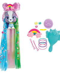 IMC Toys VIP Pets Surprise Hair Reveal - Series 2 Glitter Twist - Styles May Vary , Pink
