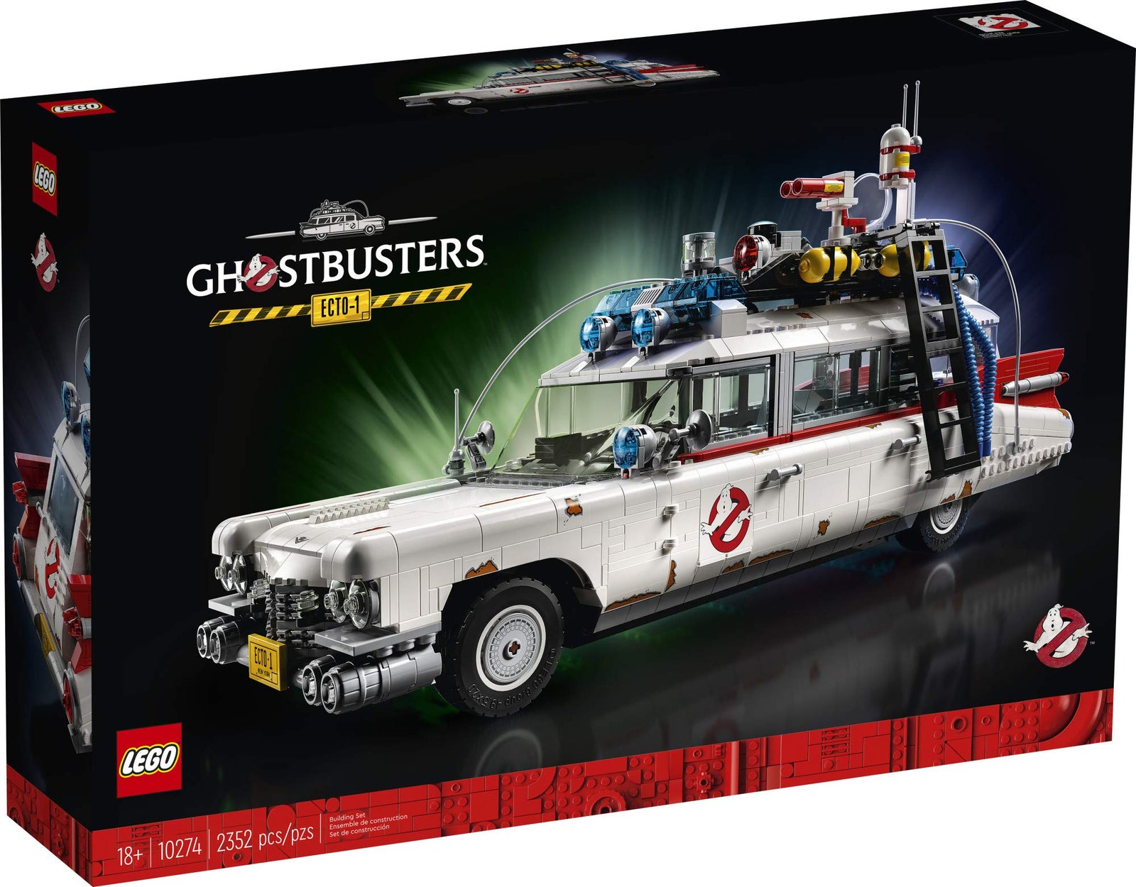 LEGO Ghostbusters ECTO-1 (10274) Building Kit; Displayable Model Car Kit for Adults; Great DIY Project, New 2021 (2,352 Pieces)