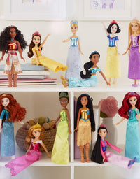 Disney Princess Royal Collection, 12 Royal Shimmer Fashion Dolls with Skirts and Accessories, Toy for Girls 3 Years Old and Up (Amazon Exclusive)
