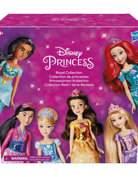 Disney Princess Royal Collection, 12 Royal Shimmer Fashion Dolls with Skirts and Accessories, Toy for Girls 3 Years Old and Up (Amazon Exclusive)
