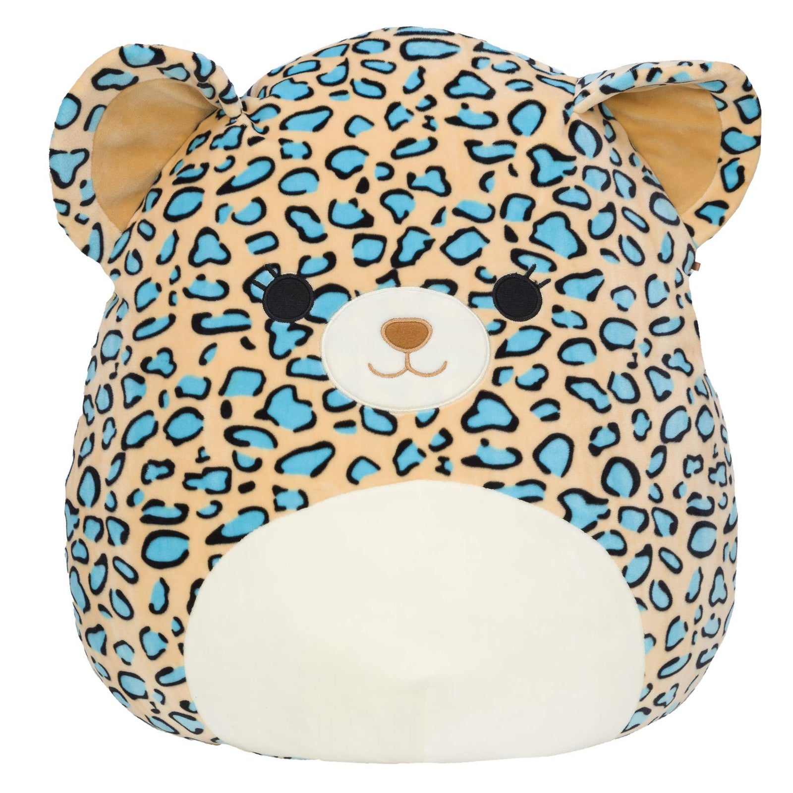 Squishmallow Official Kellytoy Plush 16" Liv The Teal Leopard - Ultrasoft Stuffed Animal Plush Toy