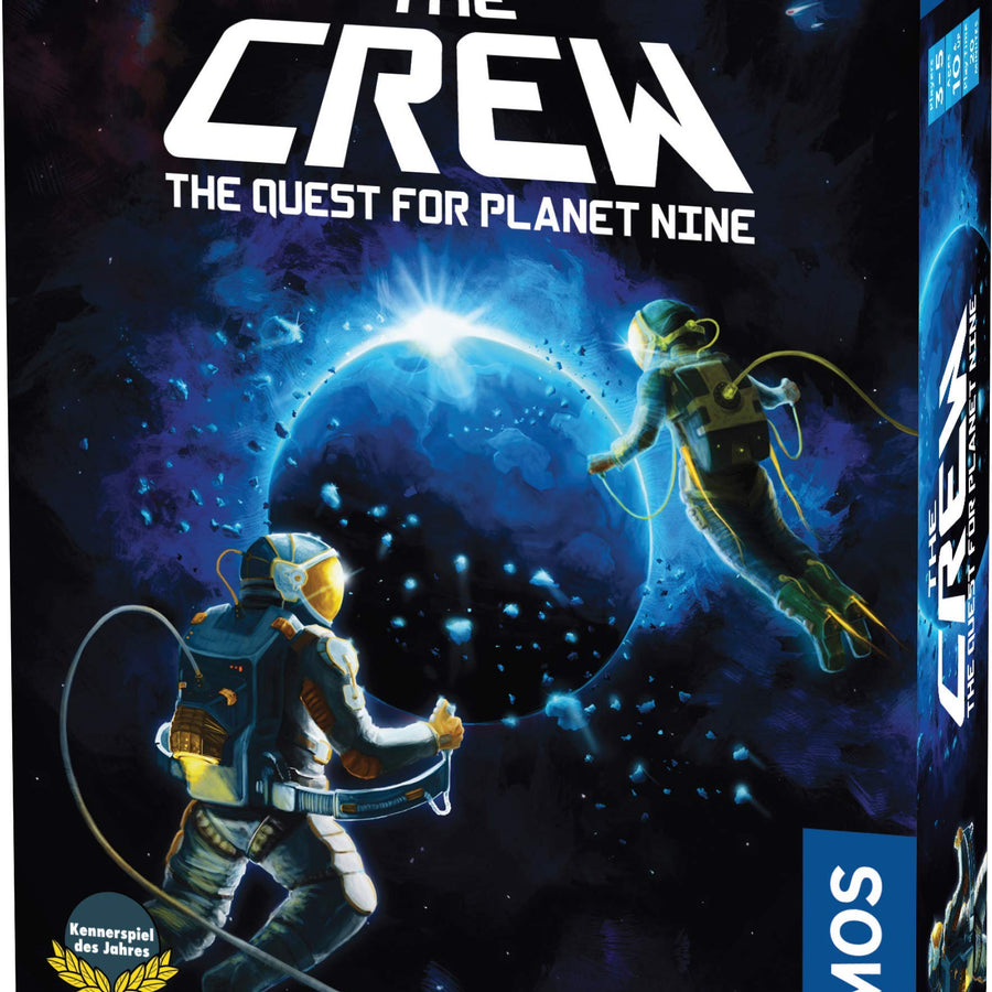 The Crew - Quest for Planet Nine | Card Game | Kennerspiel des Jahres Winner | Cooperative Space Adventure | 2 to 5 Players | Ages 10 and up | Trick-Taking | 50 Levels of Difficulty | Endless Replay