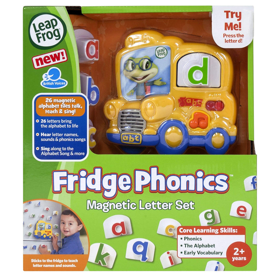 LeapFrog Fridge Phonics Magnetic Letter Set, Yellow