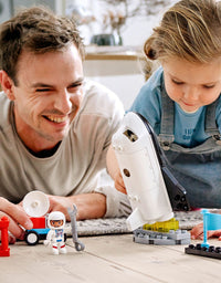LEGO DUPLO Town Space Shuttle Mission 10944 Building Toy; Space Shuttle Creative Learning Playset, New 2021 (23 Pieces)
