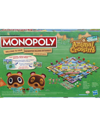 Hasbro Gaming Monopoly Animal Crossing New Horizons Edition Board Game for Kids Ages 8 and Up, Fun Game to Play for 2-4 Players
